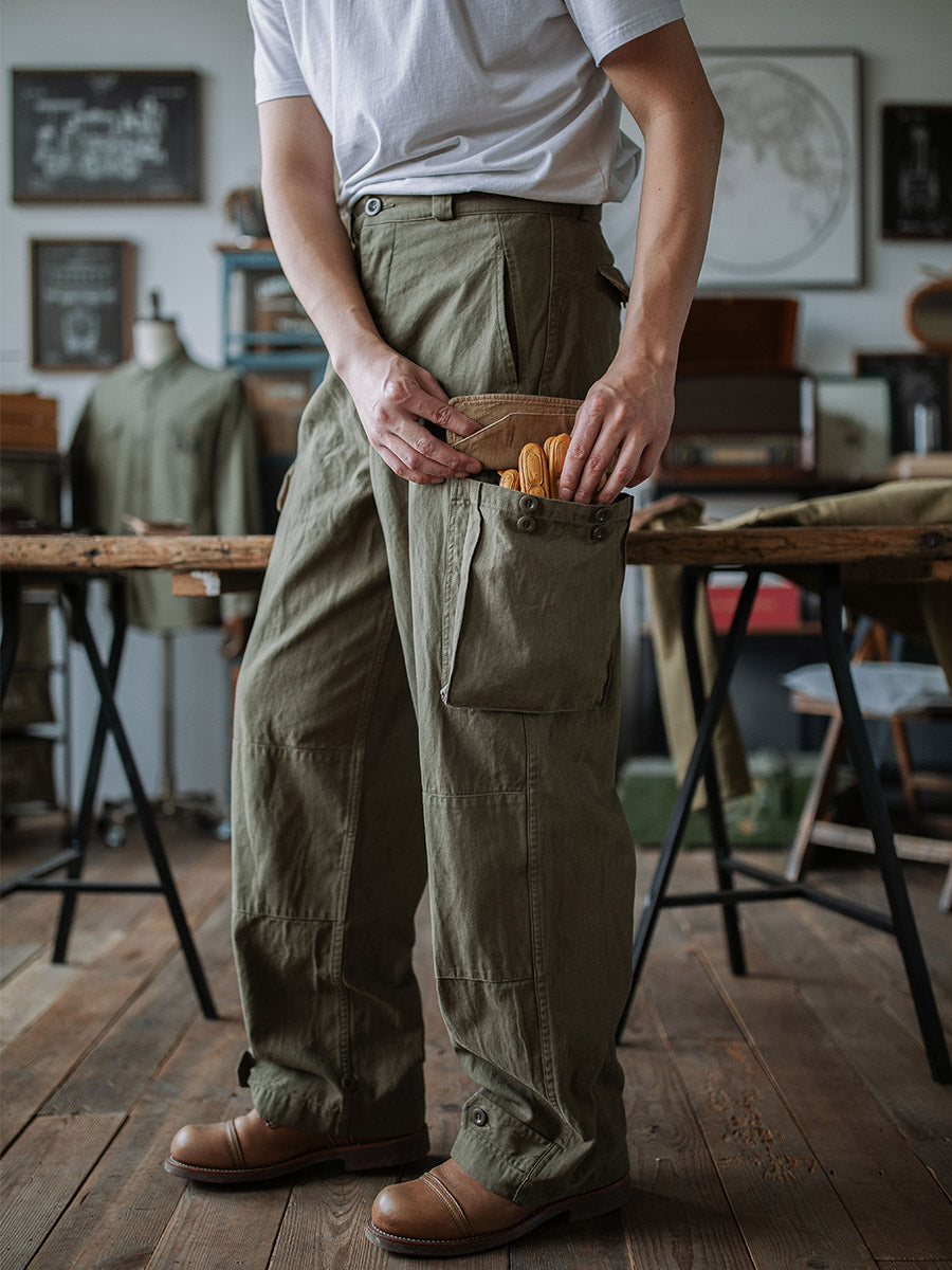 ARMY M-47 HBT TROUSERS