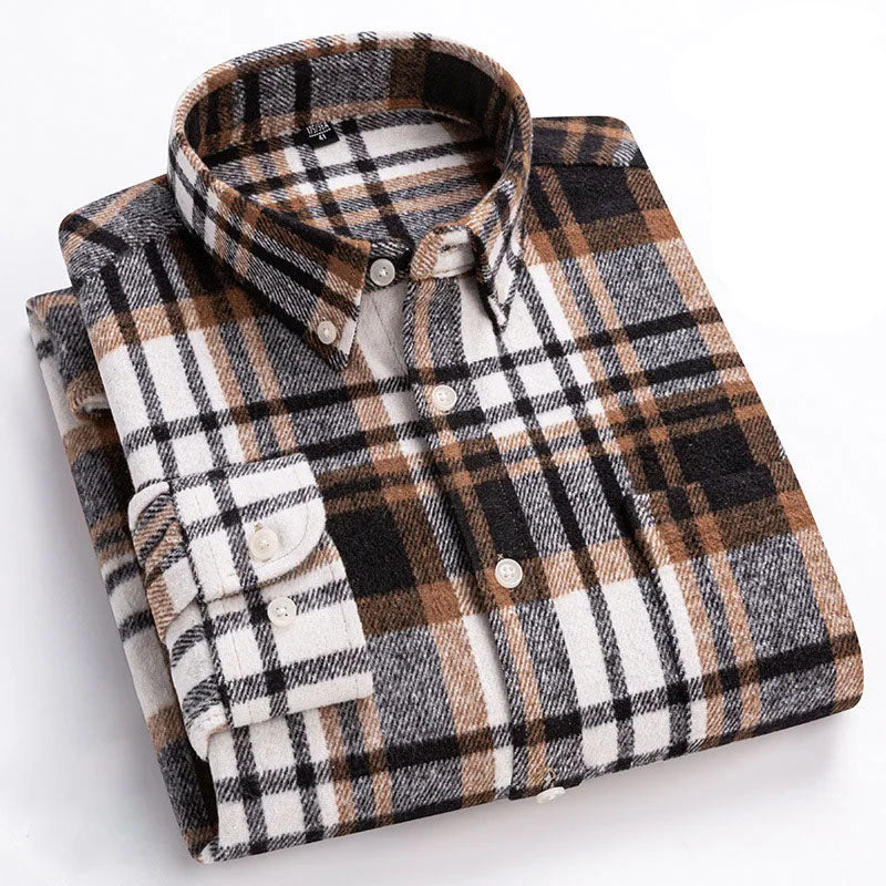 GRAYSON COTTON FLANNEL SHIRT